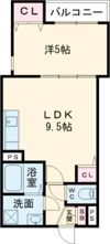 Kvell Garden春日の間取り画像