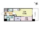 Arista箱崎の間取り画像