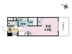 Arista箱崎の間取り画像