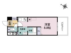 Arista箱崎の間取り画像