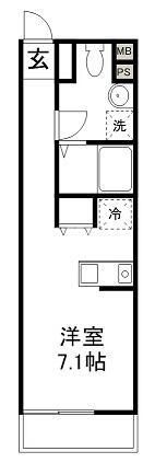 プリズム東習志野B棟の間取り画像