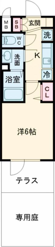 プレサンス西九条GATERISEの間取り画像