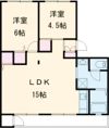 クローバー広畑才の間取り画像