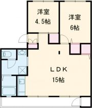 クローバー広畑才の間取り画像