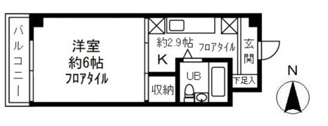 アムール子安の間取り画像