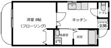 モンフルール竹橋の間取り画像