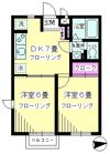 カトルコートの間取り画像