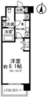 シティコート所沢の間取り画像