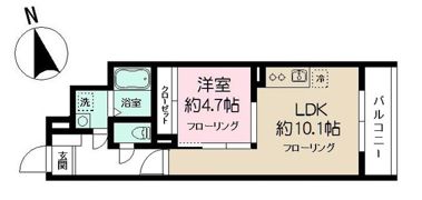ミリアビタNo．32の間取り画像