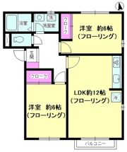 Grace E棟の間取り画像