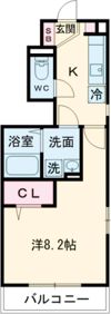 jyuto勝田台ⅣB棟の間取り画像
