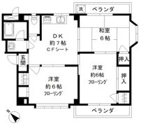 コーポプリンスIIの間取り画像