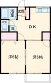 ハイツ光貴の間取り画像