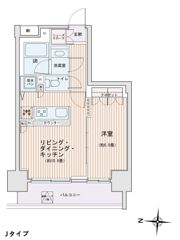 エスティメゾン錦糸町Ⅱの間取り画像
