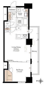 ブランシエスタ両国の間取り画像