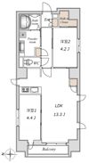 LiveFlat錦糸町の間取り画像