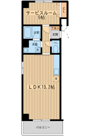 行徳倶楽部の間取り画像