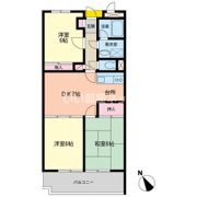 レジデンス第7石川の間取り画像