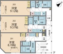 カインドネス相模原氷川町Ⅱの間取り画像
