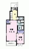 プレジールの間取り画像