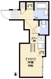 プラティーク南蒲田の間取り画像