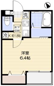 フィルクローバ川口の間取り画像