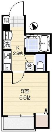 エクセラン大宮の間取り画像