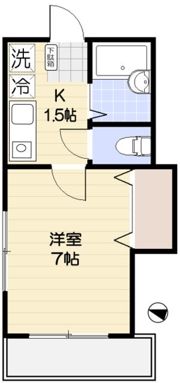 イーストフローラの間取り画像