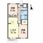 メゾンマスト盛南中央IIの間取り画像