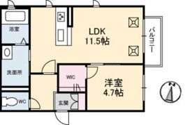 Posto 7号館の間取り画像