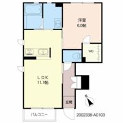 ガーベラ南新町の間取り画像