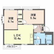 フレグランス泉Bの間取り画像