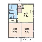 カーサベルデ Aの間取り画像