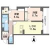 ヴィリジアン陣屋Ⅰの間取り画像
