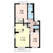 フォーレス上川井の間取り画像