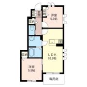 カーサ カスターニャAの間取り画像