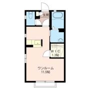 ブルージュAの間取り画像