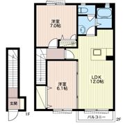 グレイスコートの間取り画像