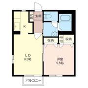 フレンドリーピア Aの間取り画像