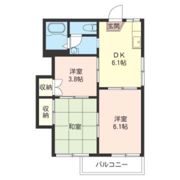 コーポ中尾の間取り画像