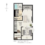 REGALEST薬師堂駅の間取り画像