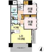 グローリオコンフォート青葉通一番町の間取り画像