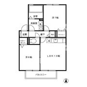 リビングタウン桜田南 Bの間取り画像