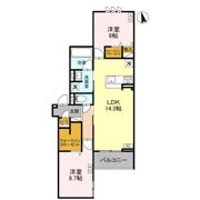 Lugar宿郷の間取り画像