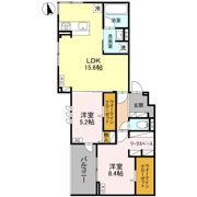 Lugar宿郷の間取り画像