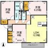 リビングタウン古河南 Aの間取り画像