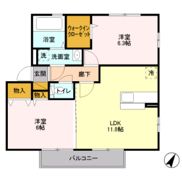 マリエールの間取り画像