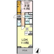リシェスみのり台 A・B・C A棟の間取り画像