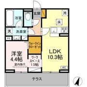 リシェスみのり台 A・B・C B棟の間取り画像