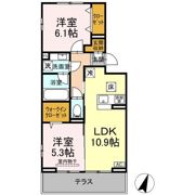 リシェスみのり台 A・B・C B棟の間取り画像